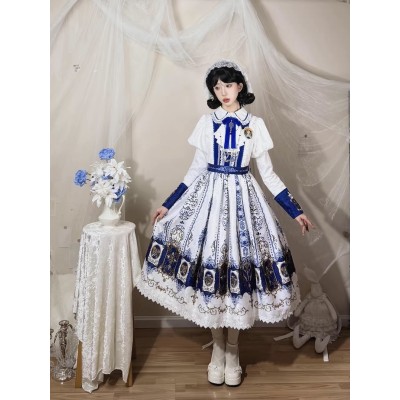 Miss Point The Lamplighter Of The Blood Night One Piece and Skirt(Reservation/5 Colours/Full Payment Without Shipping)
